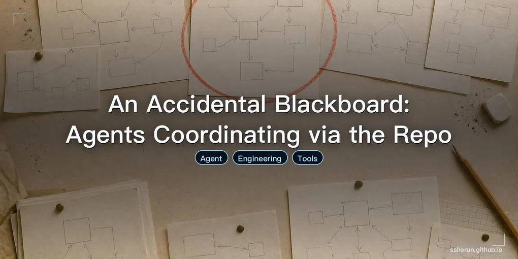 Cover image for “An Accidental Blackboard: Agents Coordinating via the Repo”