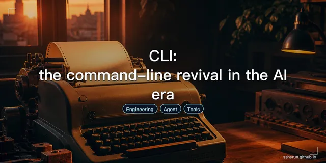 CLI: the command-line revival in the AI era