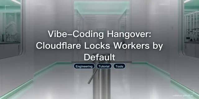 Vibe-Coding Hangover: Cloudflare Locks Workers by Default