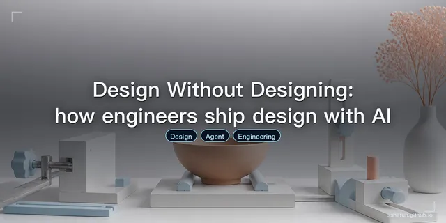 Design Without Designing: how engineers ship design with AI