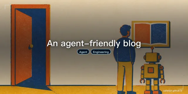 An agent-friendly blog