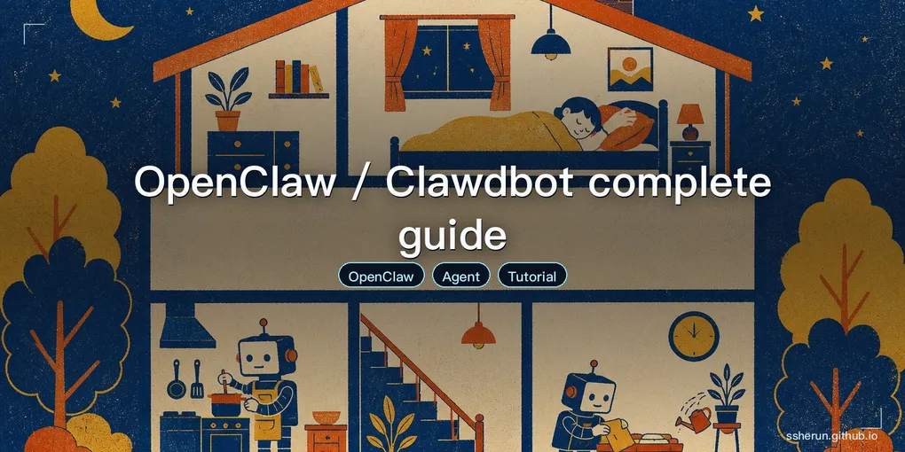 Cover image for “OpenClaw / Clawdbot complete guide”