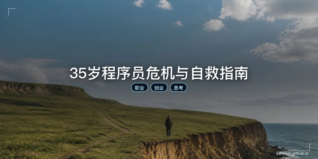 「35岁程序员危机与自救指南」封面图