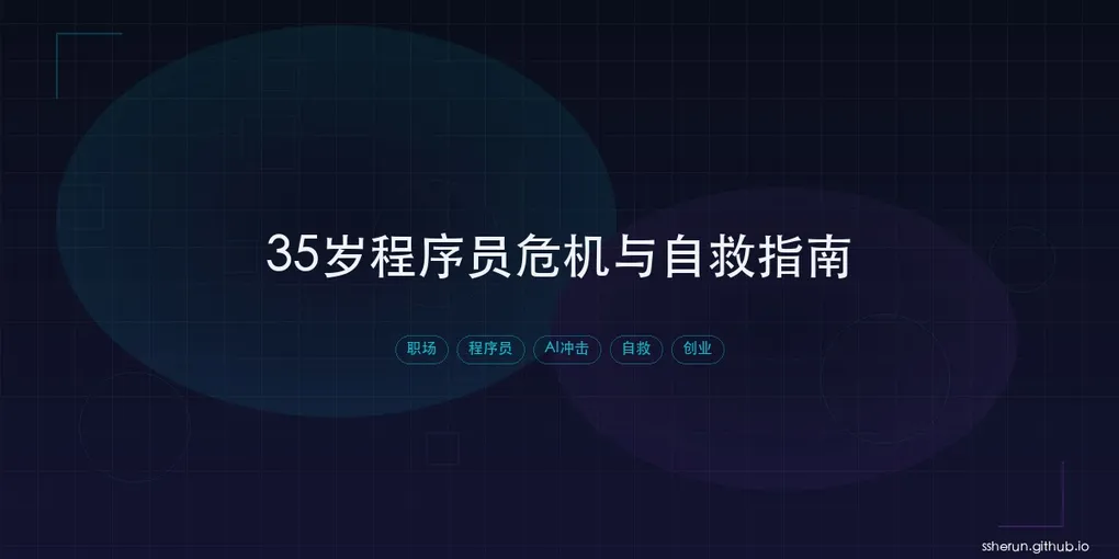 「35岁程序员危机与自救指南」封面图