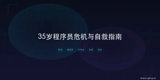 35岁程序员危机与自救指南