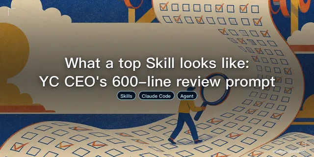 What a top Skill looks like: YC CEO's 600-line review prompt