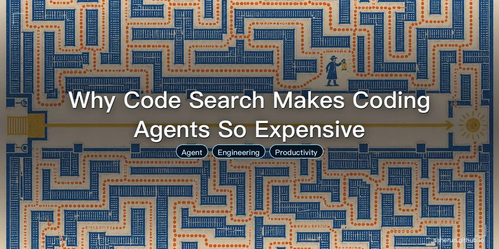 Cover image for “Why Code Search Makes Coding Agents So Expensive”