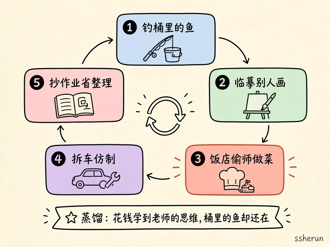 V2er 眼中的蒸馏:五个高频比喻